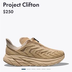 Hoka Project Clifton in Sand Dune